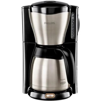 Кофеварка капельная Philips HD7546/20 1000Вт серебристый/черный