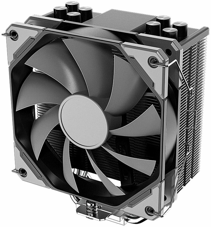 2145ceeb4931baea360e5907ae76a43b.jpg Устройство охлаждения(кулер) ID-Cooling SE-224-XTS ARGB Soc-AM5/AM4/1200/1700/1851 черный 4-pin 29dB