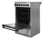 Плита Электрическая Midea MFO-M4E20T9E(SL) серебристый/черный стеклокерамика (без крышки)