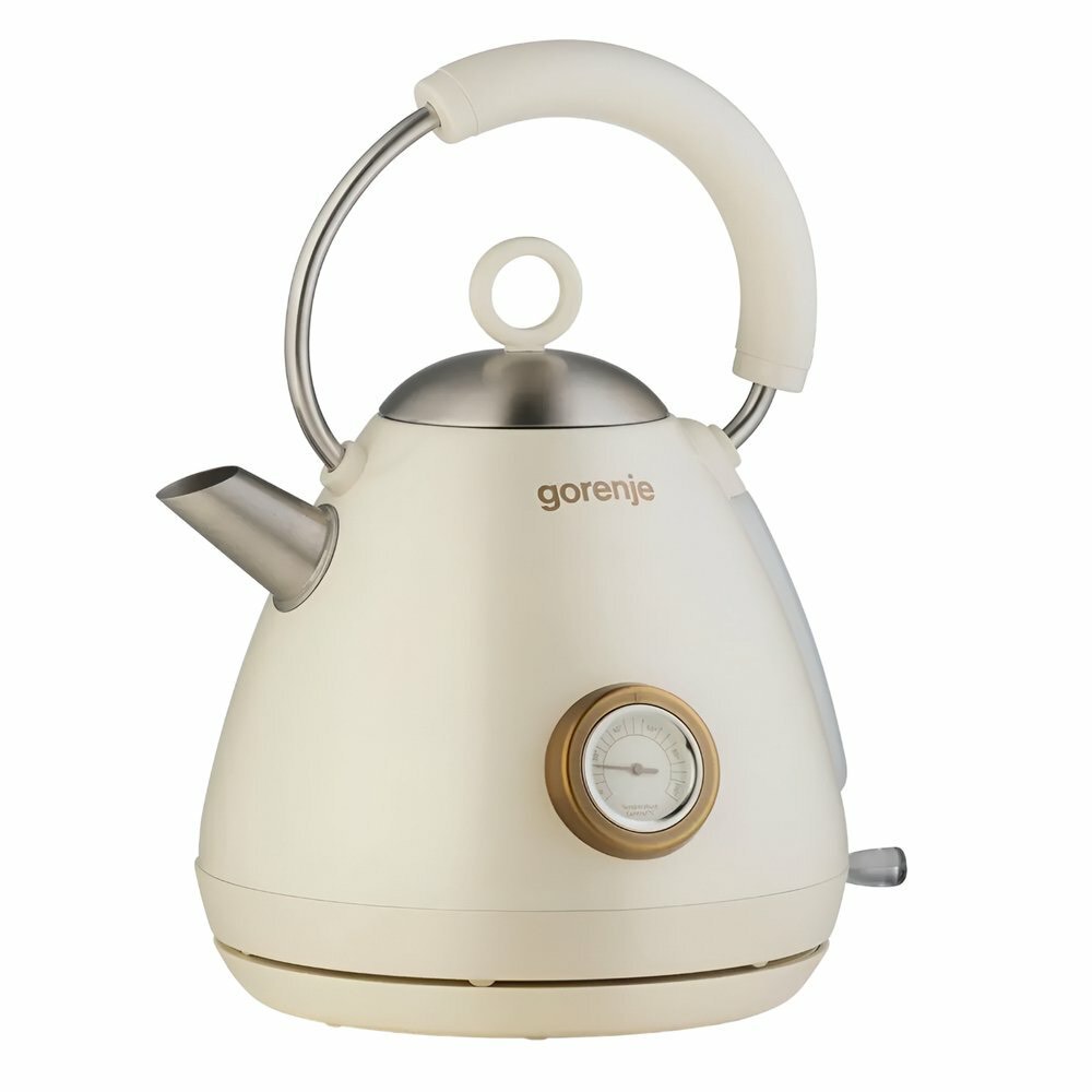 23f2d180415b751784180af7f0d97e6e.jpg Чайник Gorenje K17CLINGOR 1.7л. 2000Вт бежевый корп.:металл/пластик
