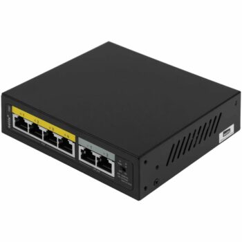 Коммутатор Netis P106C (L2) 6x100Мбит/с 4PoE 55W неуправляемый