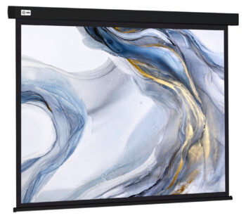 Экран Cactus 100" 180x180см Wallscreen CS-PSW-180X180-BK 1:1 настенно-потолочный рулонный черный