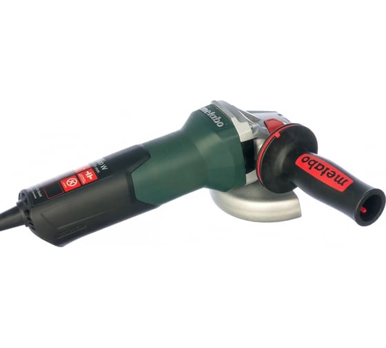 2eb029a128f597738983d68300513102.jpg Углошлифовальная машина Metabo W 9-125 Quick 900Вт 10500об/мин рез.шпин.:M14 d=125мм (600374000)