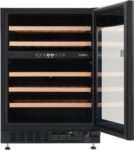 Винный шкаф Hyundai HBWC 0862 DUT однокамерный черный