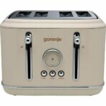Тостер Gorenje T2300CLIN 1150Вт бежевый/серебристый