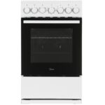 Плита Электрическая Midea MFO-M4E20T6E(WH) белый/черный стеклокерамика (без крышки)