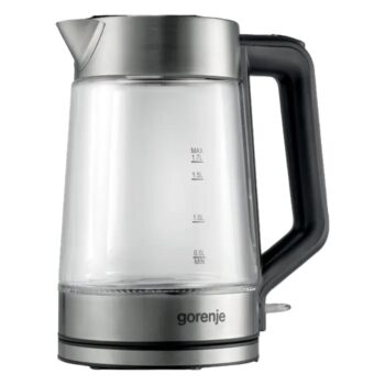 Чайник Gorenje K17OGS 1.7л. нержавеющая сталь корп.:стекло