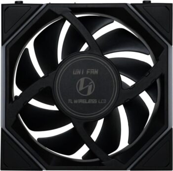 Вентилятор Lian-Li Uni Fan TL Wireless LCD 120 LCD Reverse ARGB 120х124x28 черный 4-pin (G99.12RTLLC