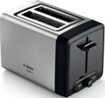 Тостер Bosch TAT4P420 970Вт нержавеющая сталь/черный