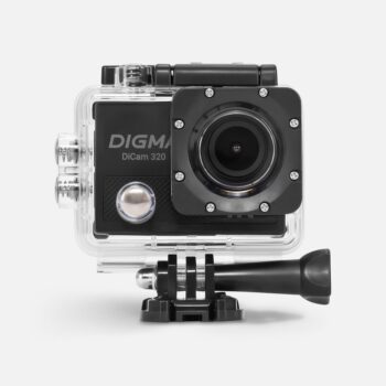 Экшн-камера Digma DiCam 320 черный