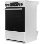 Плита Электрическая Midea MFO-D4E20T9E(WH) белый/черный стеклокерамика (без крышки)