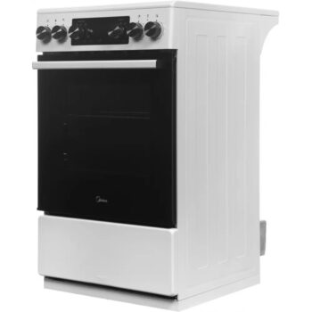 Плита Электрическая Midea MFO-D4E20T9E(WH) белый/черный стеклокерамика (без крышки)