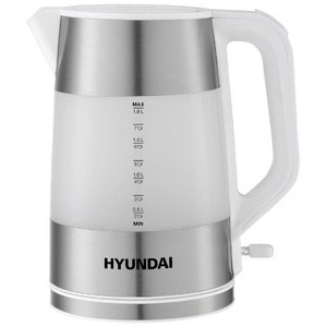 4ca6788faca1f34bc7f7f94b94d09d7d.jpg Чайник Hyundai HYK-P4025 1.9л. 2200Вт белый корп.:пластик