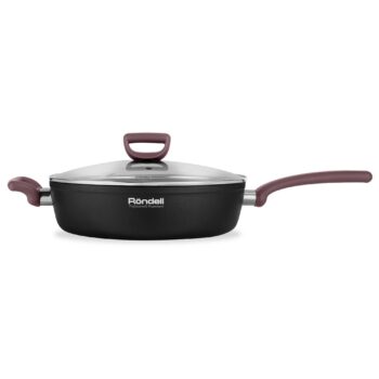 Сотейник Rondell Fest RDA-1526 4.0л. d=28см (с крышкой) черный