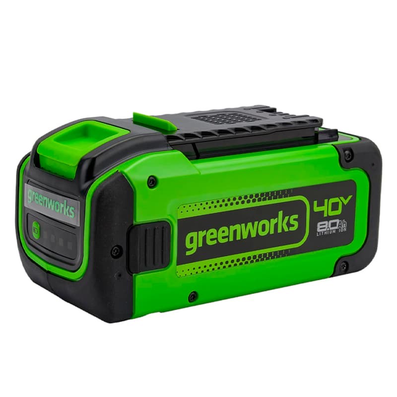 4eb3fbdfed06fc76a576a1939fe29c83.jpg Батарея аккумуляторная Greenworks G40B8 40В 8Ач Li-Ion (2951607)