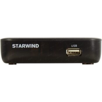 Ресивер DVB-T2 Starwind CT-160 черный