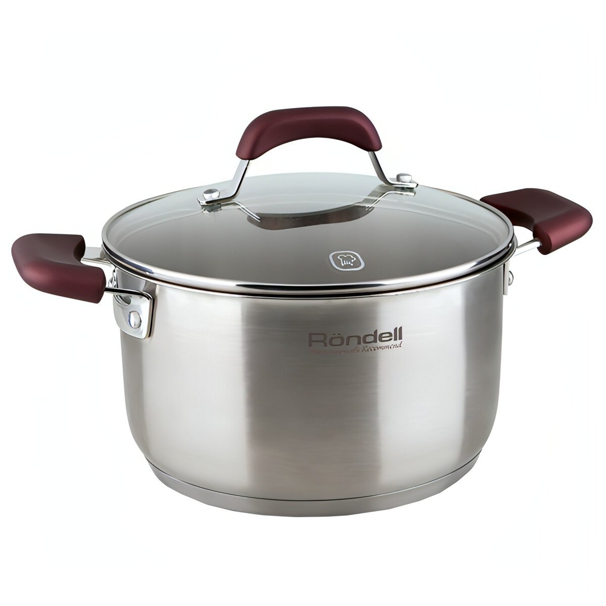519909b11ac6c64d8980b634140f4c30.jpg Кастрюля Rondell Modern RDA-1727 4.4л. d=24см (с крышкой) черный