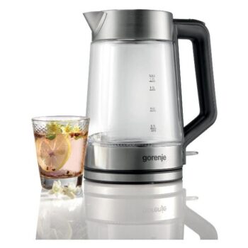Чайник Gorenje K17GED 1.7л. 2200Вт нержавеющая сталь корп.:стекло/металл/пластик