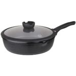 Сотейник Rondell Escurion RDA-871 4.0л. d=28см (с крышкой) черный
