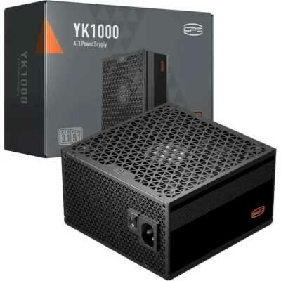 54285c7a1278b6a060823da83900d476.jpg Блок питания PcCooler ATX 1000W YK1000 80+ bronze (20+4pin) APFC 135mm fan 6xSATA Cab Manag RTL