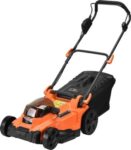 Газонокосилка аккумуляторная ELFY ELM3637CBPS, 37см, несамоходная, 4Ач, с 2 АКБ, с ЗУ [100064193717)