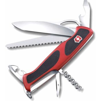 Нож перочинный Victorinox RangerGrip 78 (0.9663.MC) 130мм 12функц. красный/черный карт.коробка