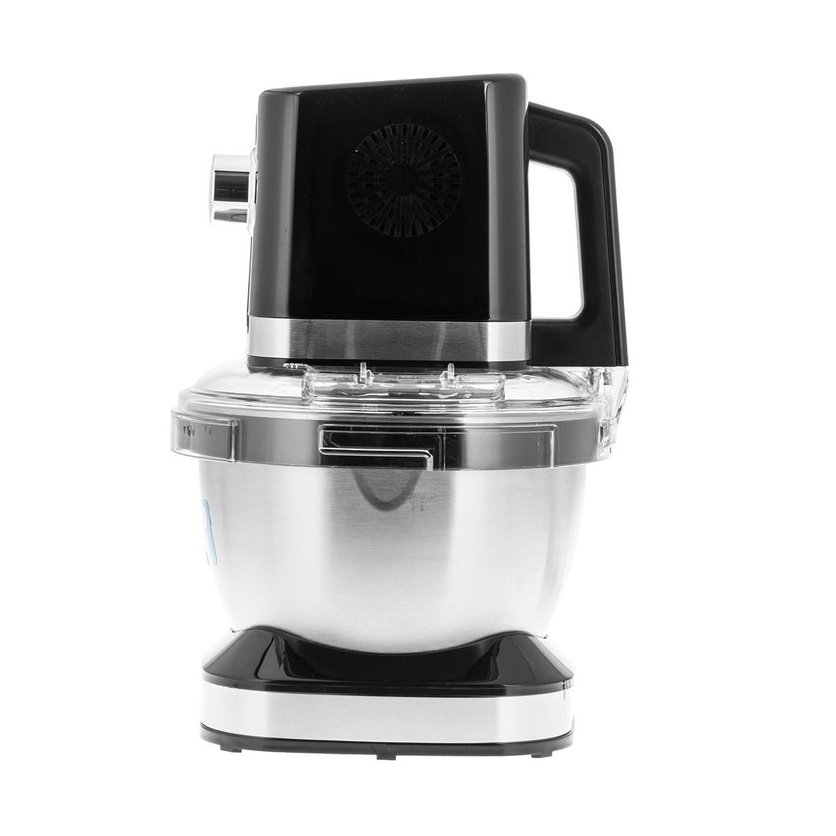 585aa4c2ac82d3f899e54debe5a31bd2.jpg Кухонная машина Vitek VT-1435 планетар.вращ. 1000Вт черный/серебристый
