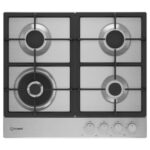 Газовая варочная поверхность Indesit THPM 642 W/IX/I нержавеющая сталь