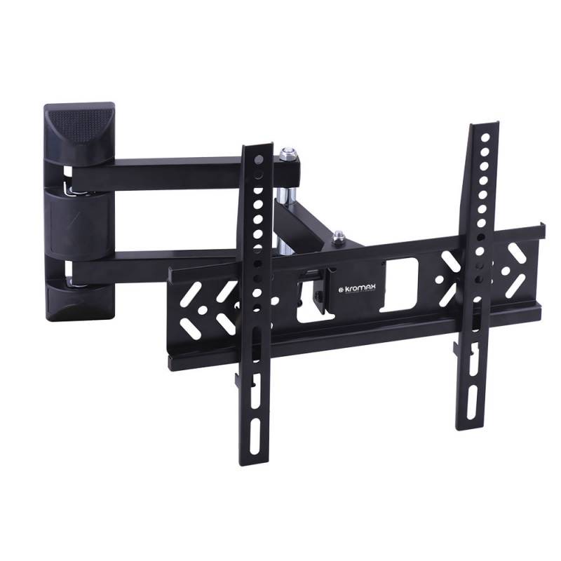 5c211daab6925282d4b14f73c0db3f4b.jpg Кронштейн для телевизора Kromax PIXIS-XS черный 22"-55" макс.30кг настенный поворотно-выдвижной и на