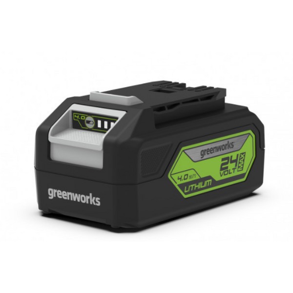 65e5b9eec534725716e7c5004f6c02bc.jpg Батарея аккумуляторная Greenworks G24B4 24В 4Ач Li-Ion (2926807)