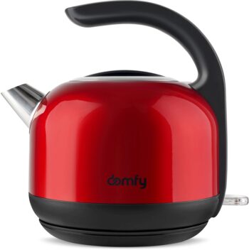 Чайник Domfy DSC-EK506 1.7л. 2200Вт красный/черный корп.:металл/пластик
