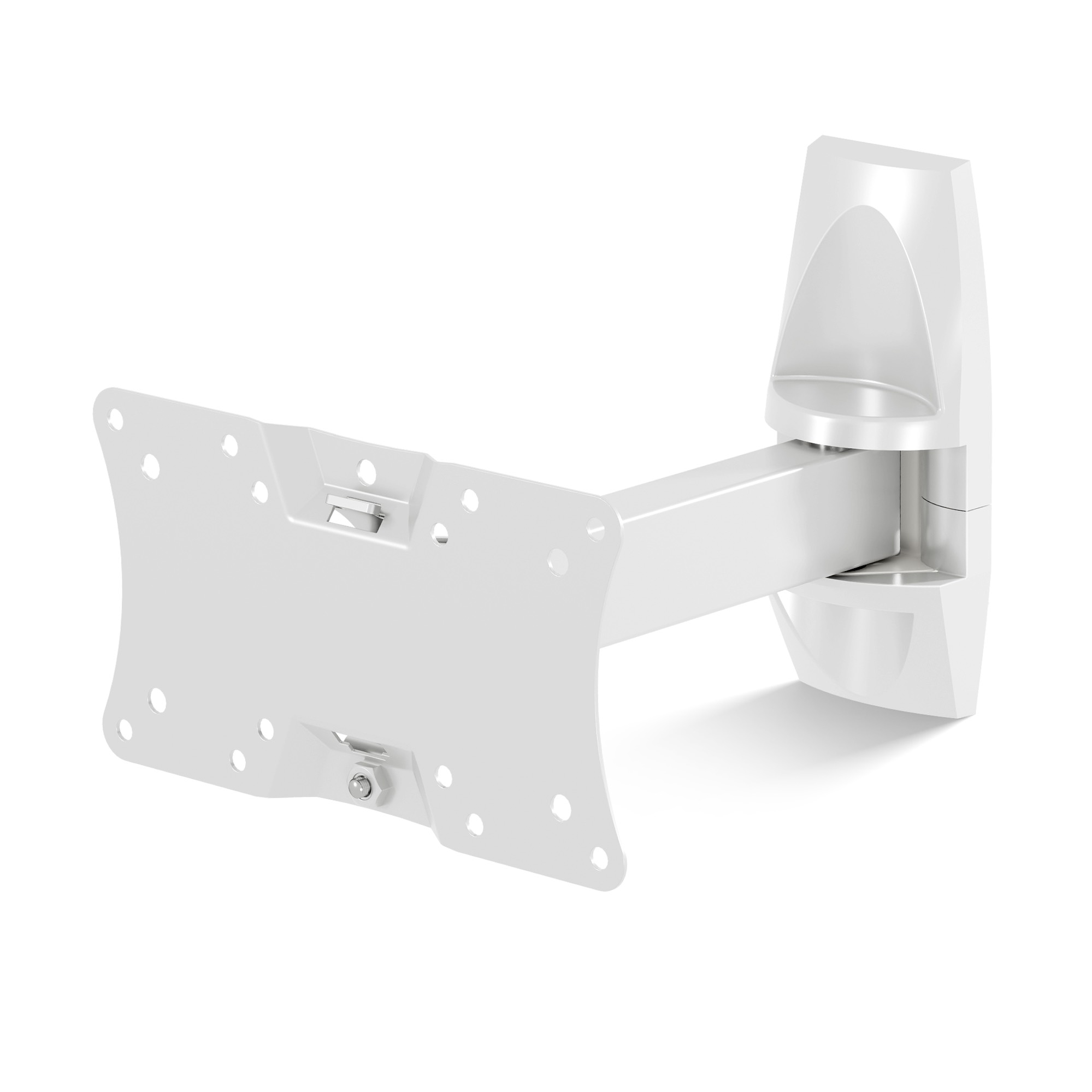 66e53a3893879254f21e5a744d4e6232.jpg Кронштейн для телевизора Holder LCDS-5064 белый 10"-32" макс.30кг настенный поворотно-выдвижной и на