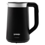 Чайник Gorenje K15DWBK 1.5л. 2200Вт черный корп.:металл/пластик