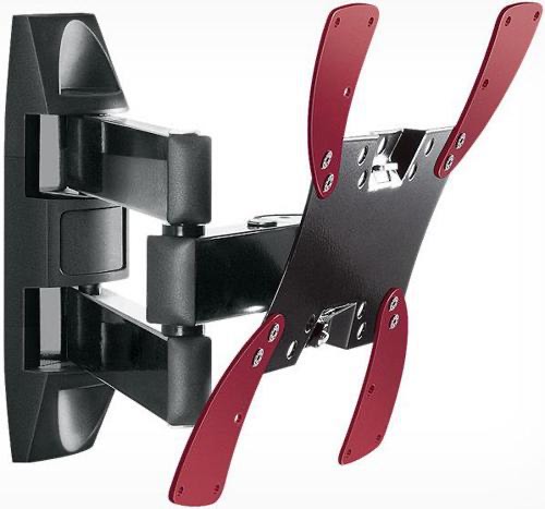 68bd4dbb0903290e17e9b25ca65552a4.jpg Кронштейн для телевизора Holder LCDS-5066 черный 22"-42" макс.30кг настенный поворот и наклон
