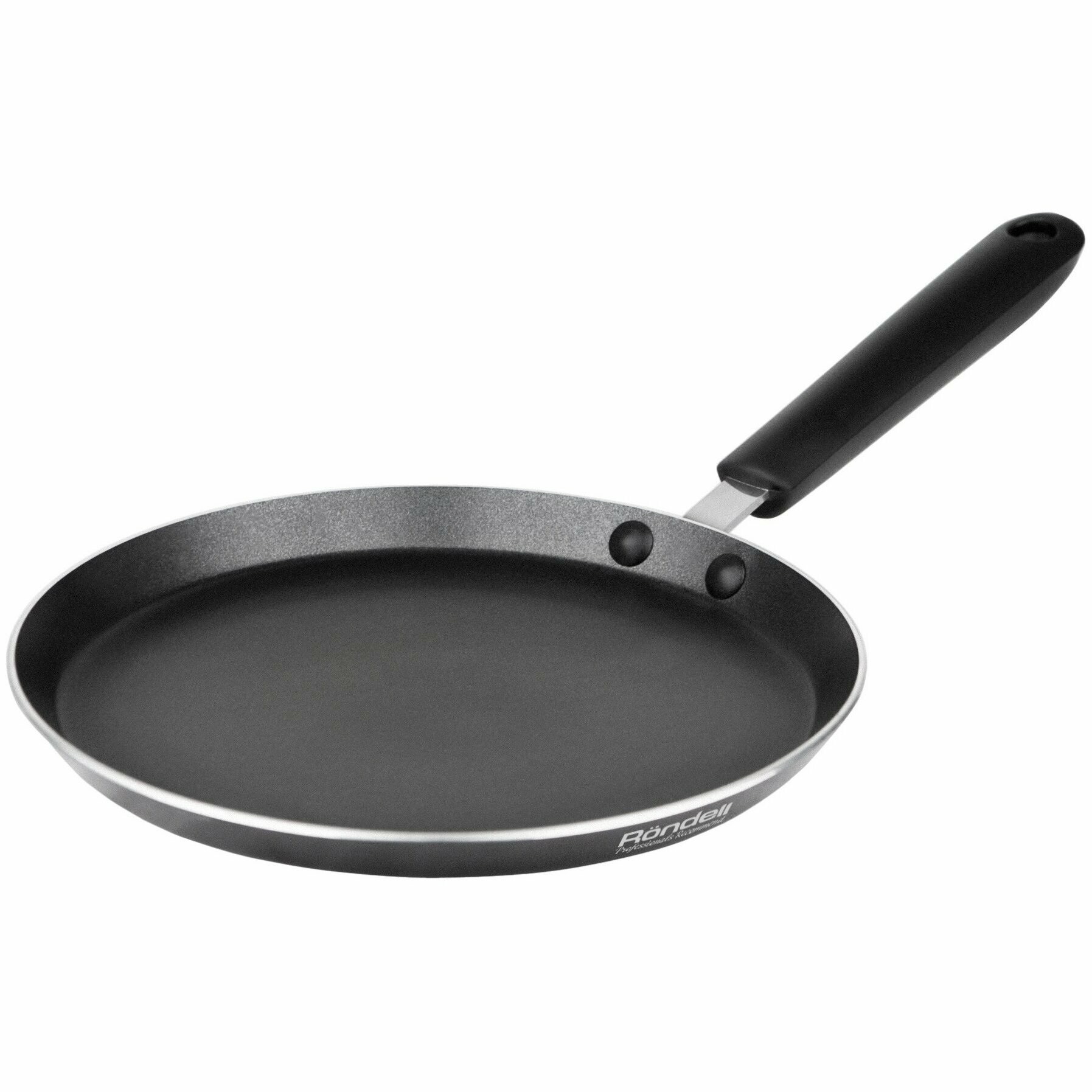 6baeecf4ec8f230ef0b66adbb3fb5c19.jpg Сковорода блинная Rondell Pancake frypan RDA-022 круглая 24см покр.:Xylan Plus руч.:несъем. (без кры
