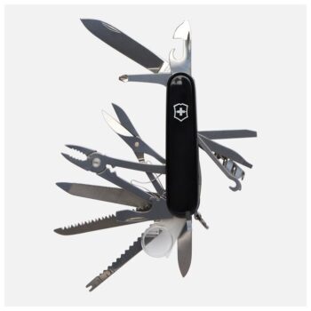 Нож перочинный Victorinox SwissChamp (1.6795.3) 91мм 33функц. черный карт.коробка