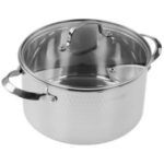 Кастрюля Rondell RainDrops RDS-1295 5.6л. d=24см (с крышкой) стальной