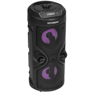 Минисистема Hyundai H-MC150 черный 50Вт/FM/USB/BT/SD/MMC