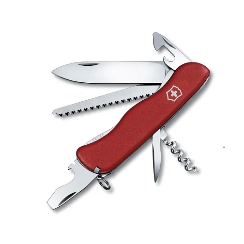 83516442d998265ad7f050ac6f37eb68.jpg Нож перочинный Victorinox Forester (0.8363) 111мм 12функц. красный карт.коробка