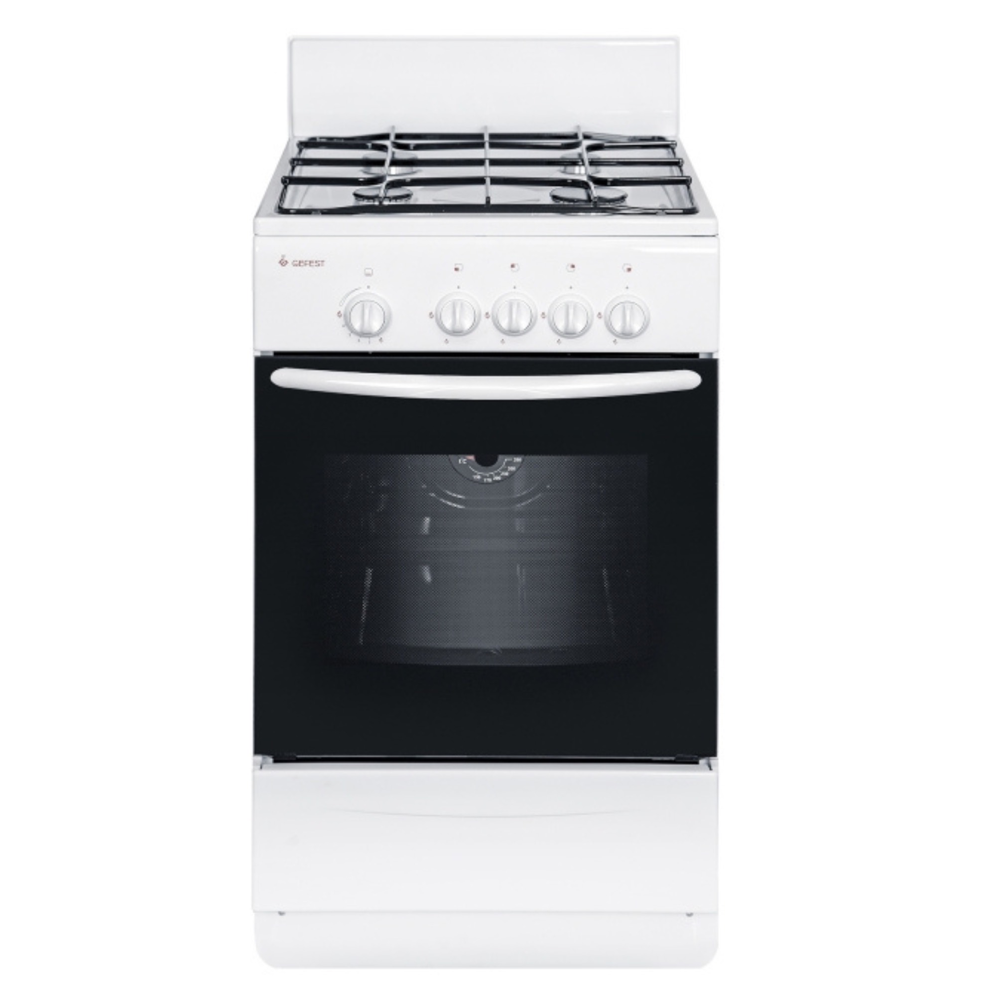 838c6075fbdc7011fd0f60e8e09c0d24.jpg Плита Газовая Gefest ПГ 3200-08 белый (без крышки) реш.сталь