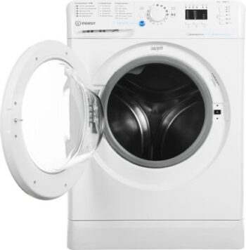 Стиральная машина Indesit BWSA 7109 WWV кл.:A фронт. макс.:7кг белый инвертор