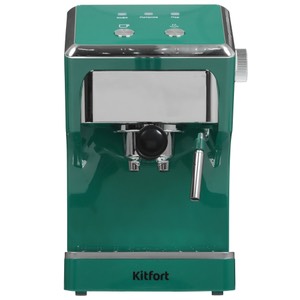 Кофеварка рожковая Kitfort КТ-7283 1050Вт зеленый