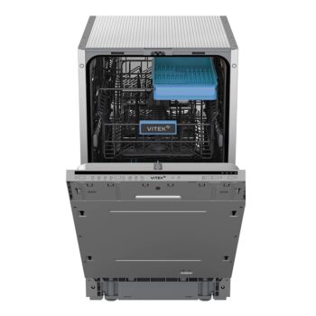 Посудомоечная машина Vitek VT-BD411 2100Вт узкая серебристый