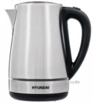 Чайник Hyundai HYK-S3020 1.7л. 2200Вт серебристый/черный корп.:металл/пластик