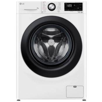 Стиральная машина LG F2V3PS6W кл.:A фронт. макс.:8кг белый инвертор