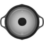 Сотейник Rondell Pacific Grey RDA-1907 4.1л. d=28см (с крышкой) графитовый