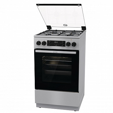 983c4cfb98ce383029324645d317bc55.jpg Плита Комбинированная Gorenje GK5C61XJ нержавеющая сталь (стеклянная крышка) реш.сталь
