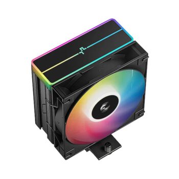 Устройство охлаждения(кулер) Deepcool AG400 Bk ARGB Soc-AM5/AM4/1200/1700/1851 черный/белый 4-pin 31