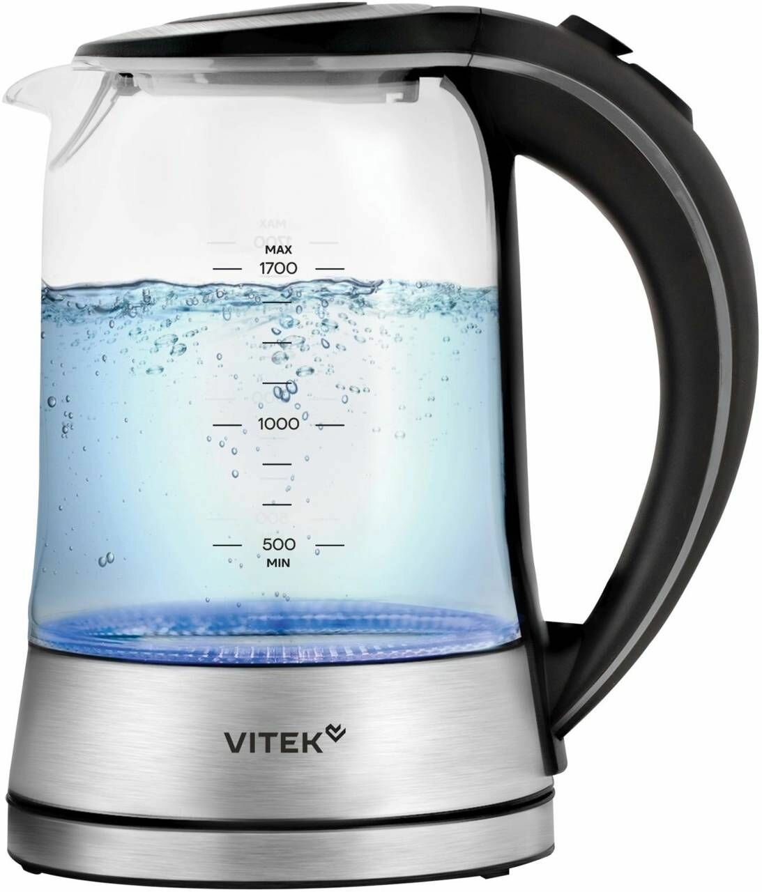 98c159b13589b6542cf47d64acf1d9c2.jpg Чайник Vitek VT-7027 1.8л. 2200Вт черный корп.:стекло