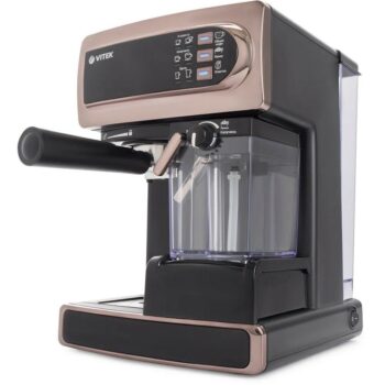 Кофеварка рожковая Vitek VT-1517 GD 1238Вт золотистый